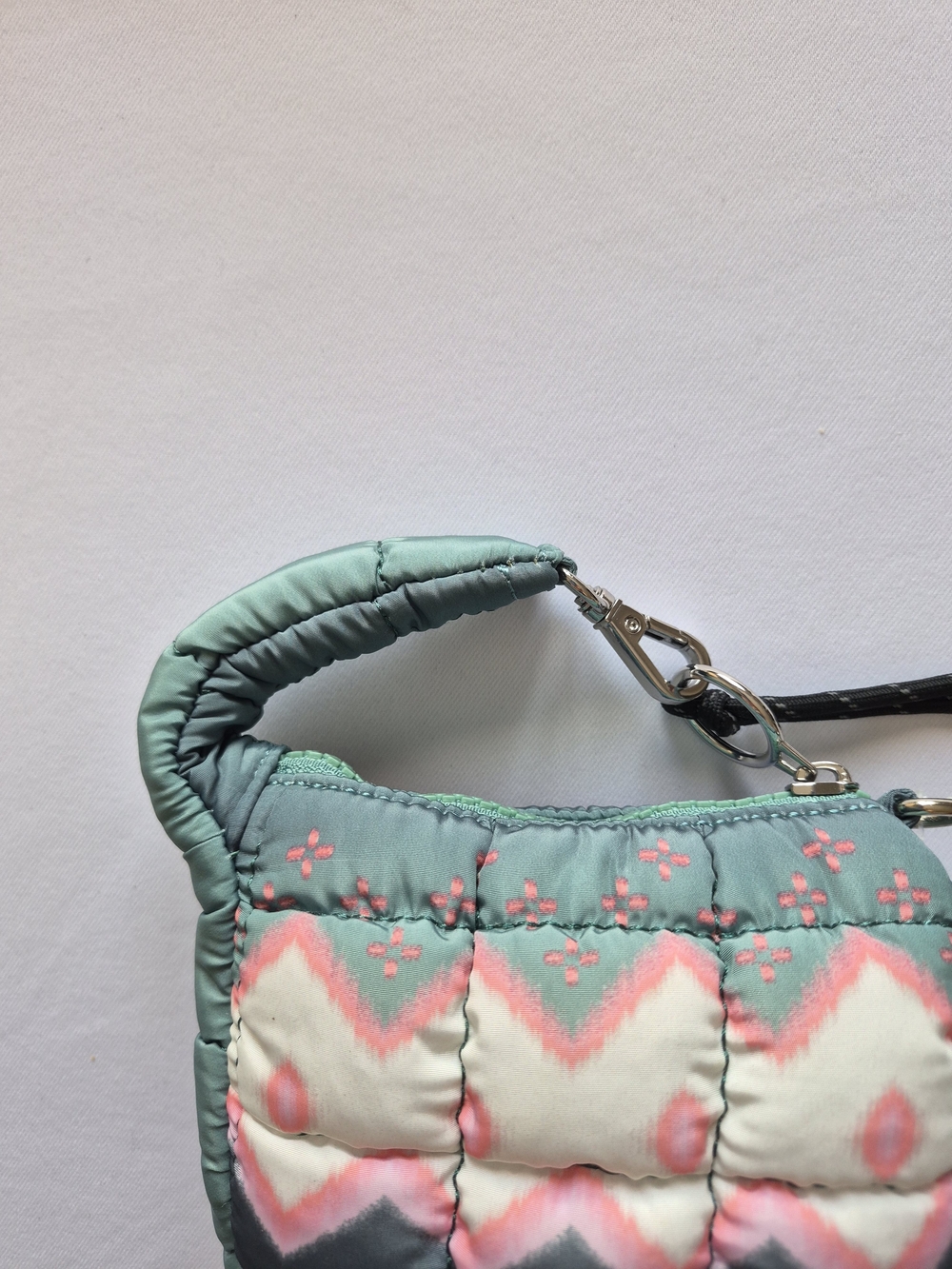 Free People Movement Quilted Geometric Mini Wristlet Bag - Picture 3 of 11